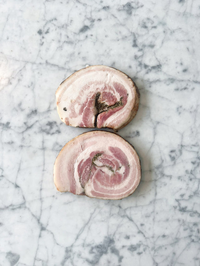 Flandrien Porchetta - sneden